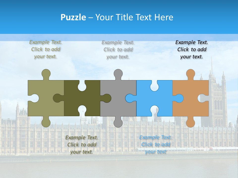 Houses Of Parliament - England - United Kingdom PowerPoint Template