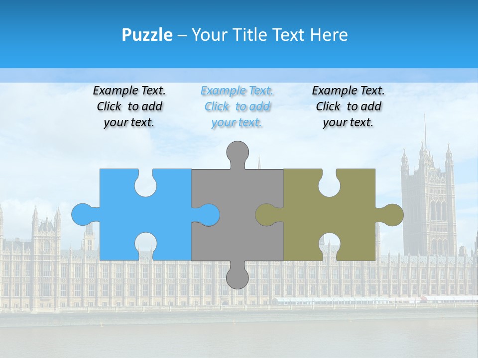 Houses Of Parliament - England - United Kingdom PowerPoint Template