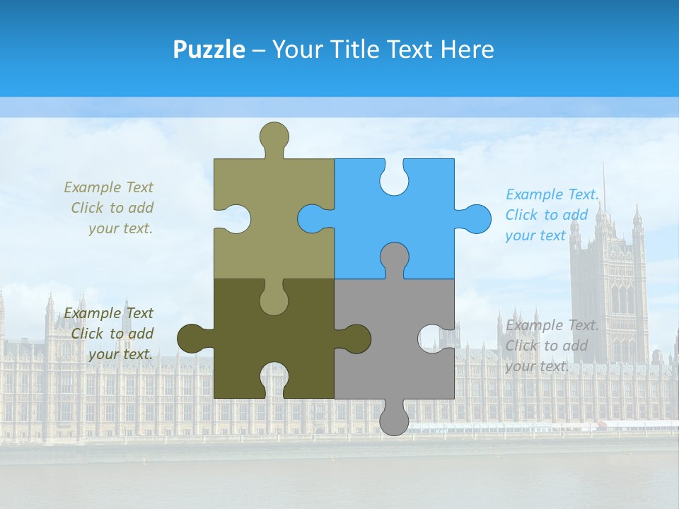 Houses Of Parliament - England - United Kingdom PowerPoint Template