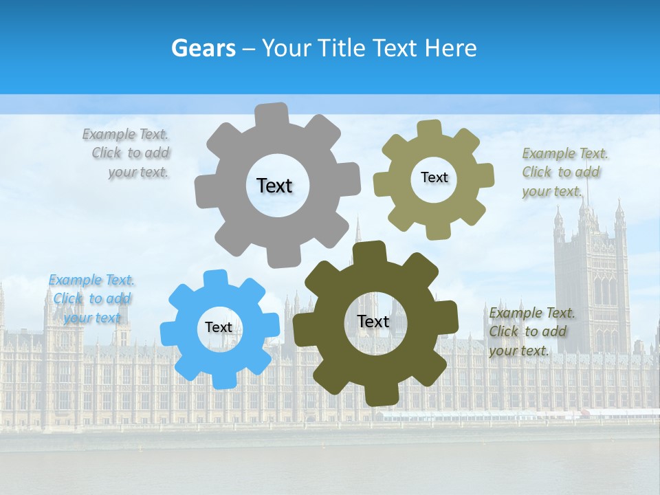 Houses Of Parliament - England - United Kingdom PowerPoint Template