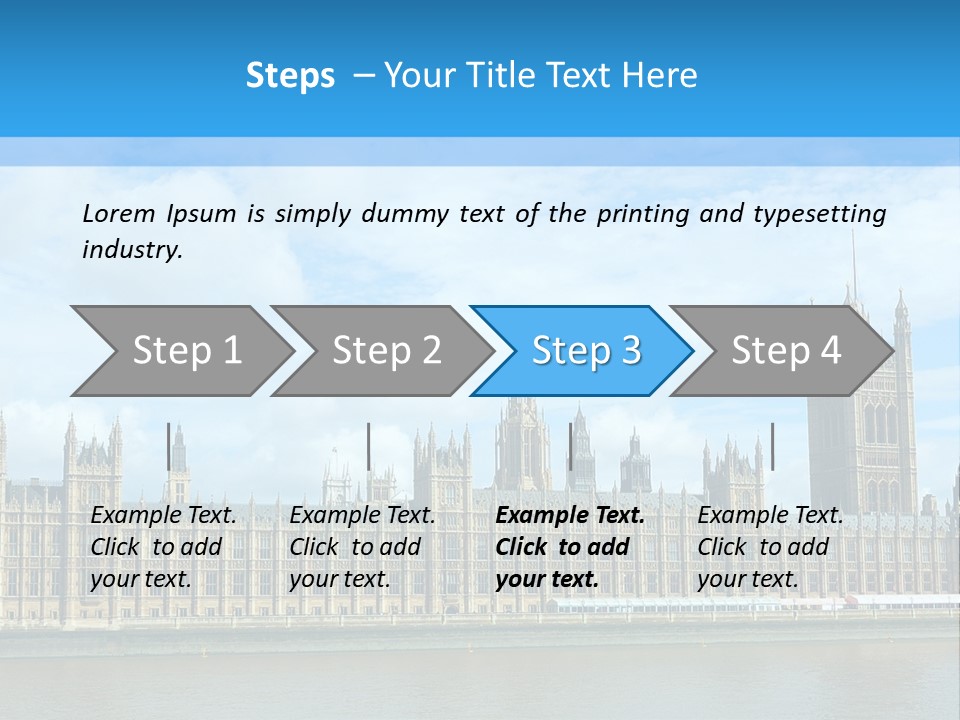 Houses Of Parliament - England - United Kingdom PowerPoint Template