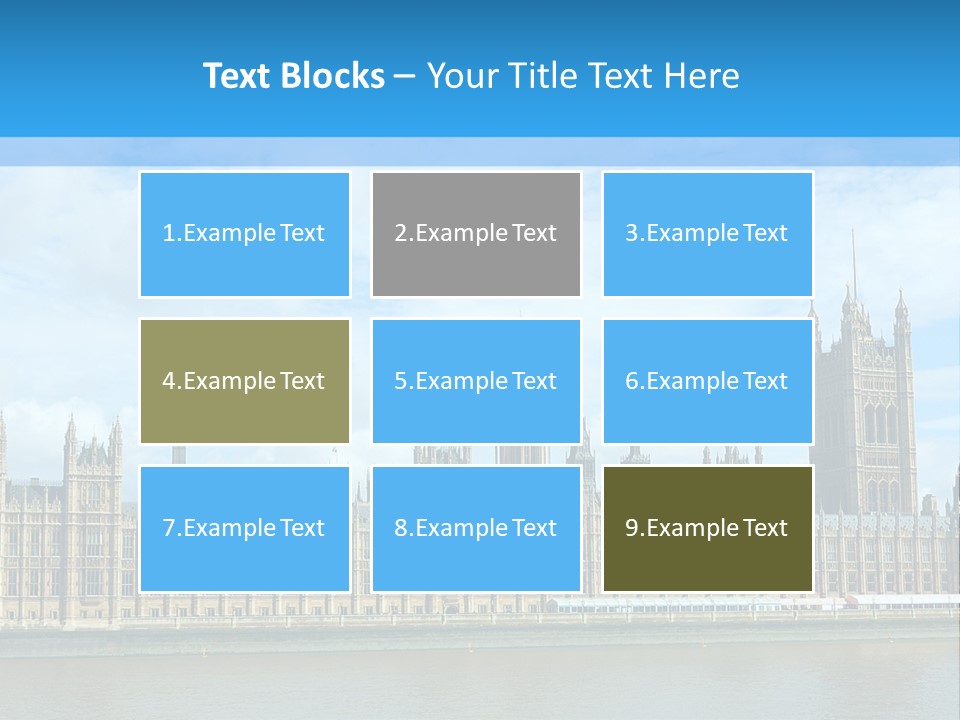 Houses Of Parliament - England - United Kingdom PowerPoint Template