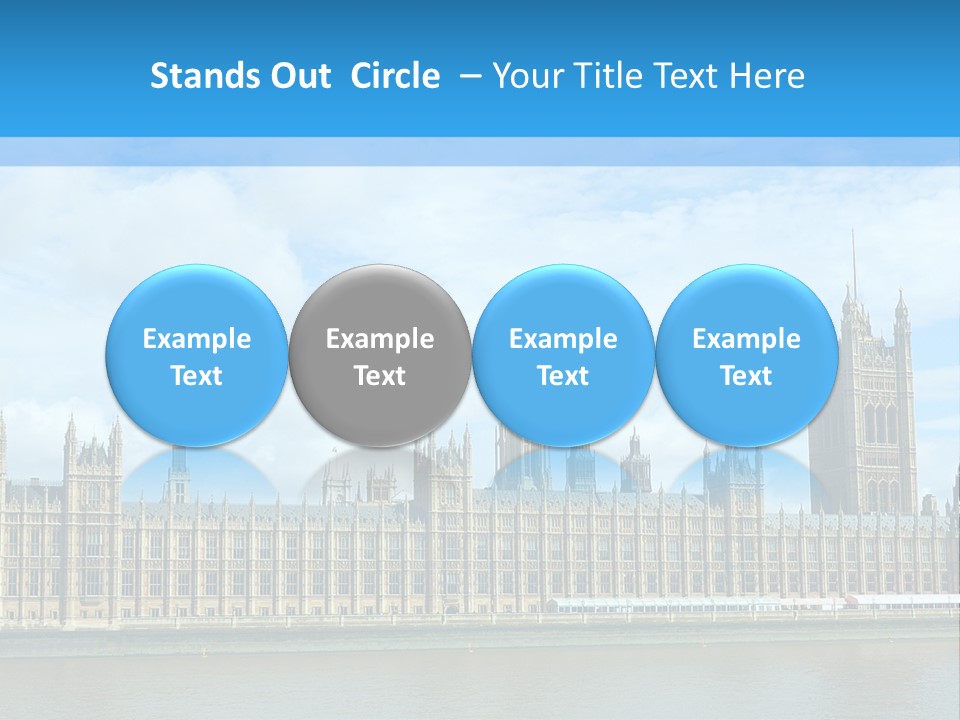 Houses Of Parliament - England - United Kingdom PowerPoint Template