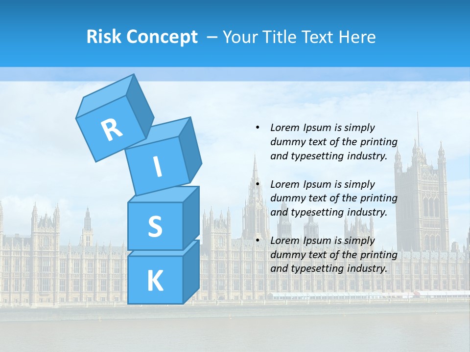 Houses Of Parliament - England - United Kingdom PowerPoint Template