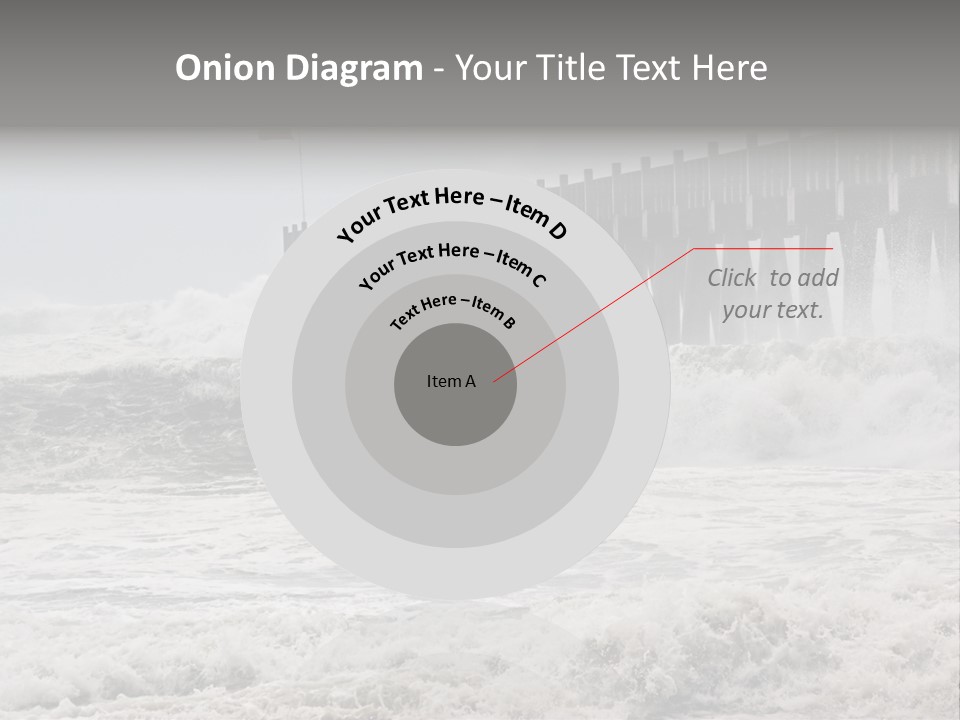 Photo Taken Amid Sea Spray And Crashing Waves As Hurricane Ike's Outer Bands Impact The Florida Coast, September 2008. Almost Ruined My Camera Taking This Series. PowerPoint Template