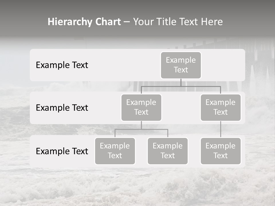 Photo Taken Amid Sea Spray And Crashing Waves As Hurricane Ike's Outer Bands Impact The Florida Coast, September 2008. Almost Ruined My Camera Taking This Series. PowerPoint Template