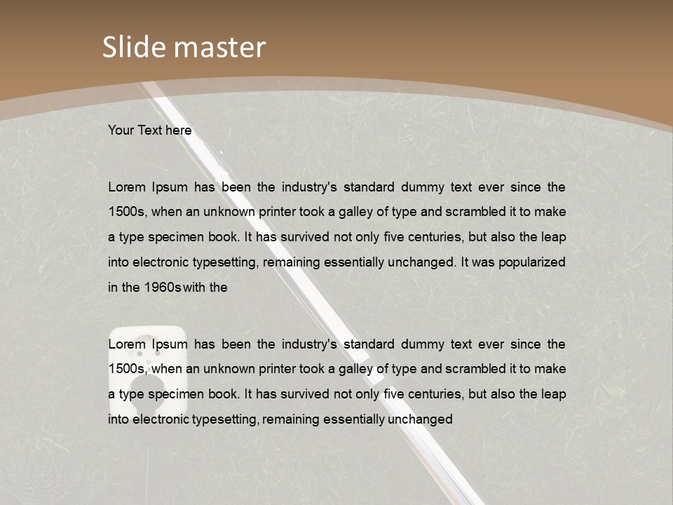 Bavarian Pretzel PowerPoint Template