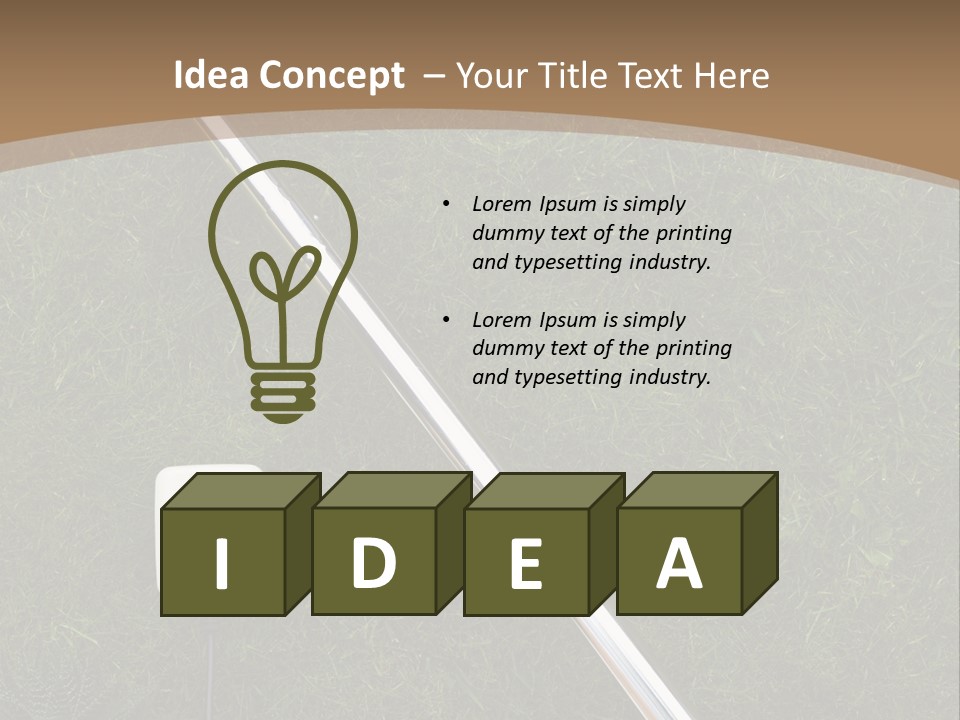 Bavarian Pretzel PowerPoint Template