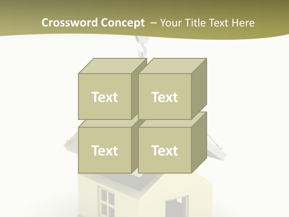Building Of House PowerPoint Template