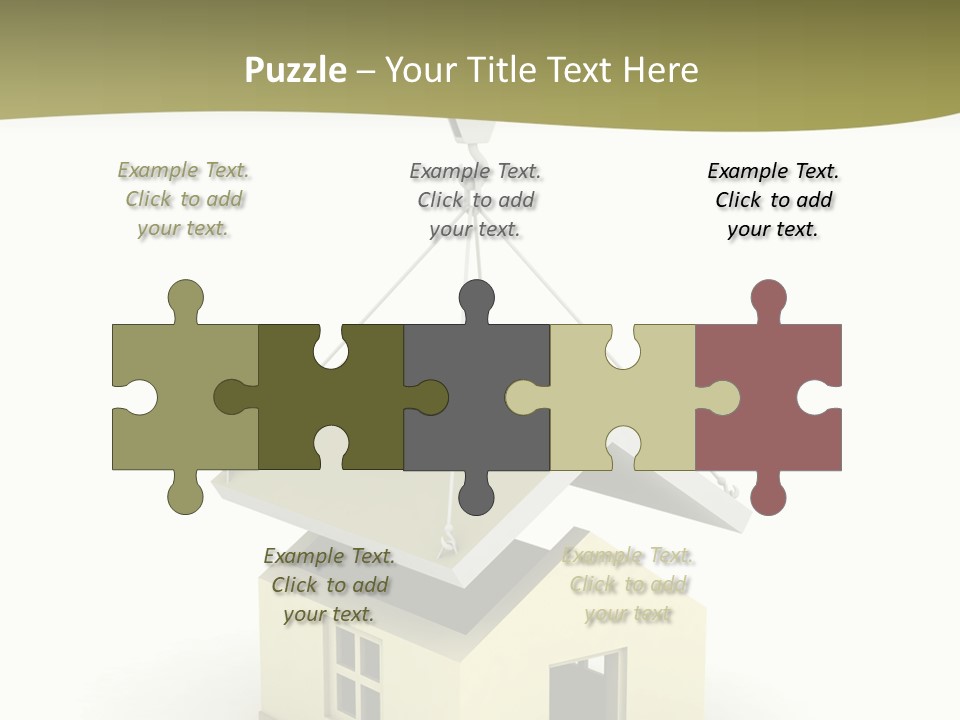 Building Of House PowerPoint Template