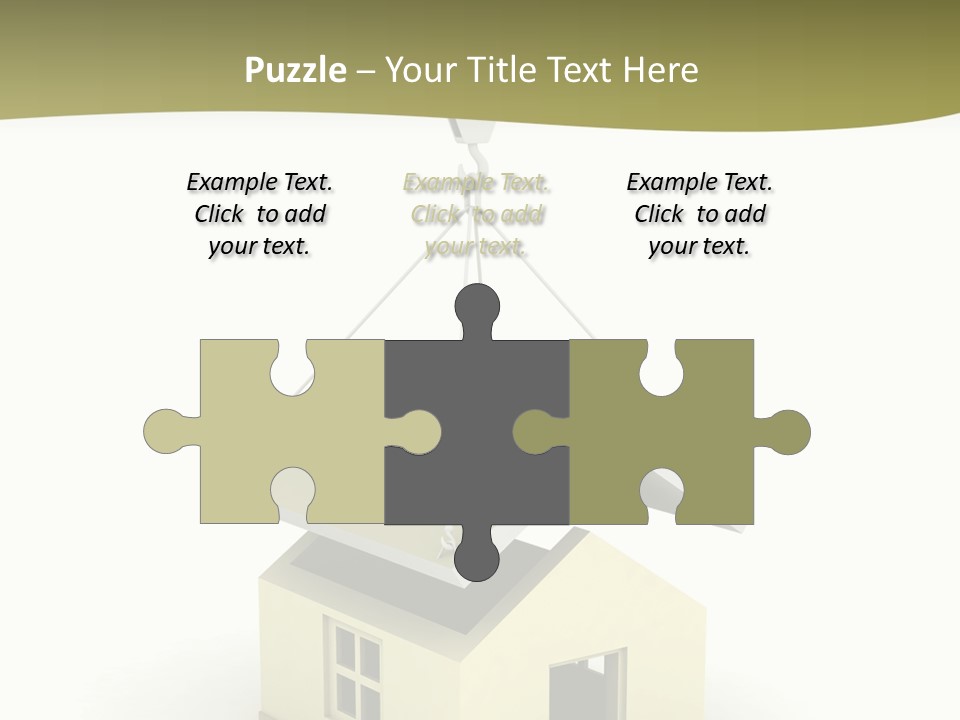 Building Of House PowerPoint Template