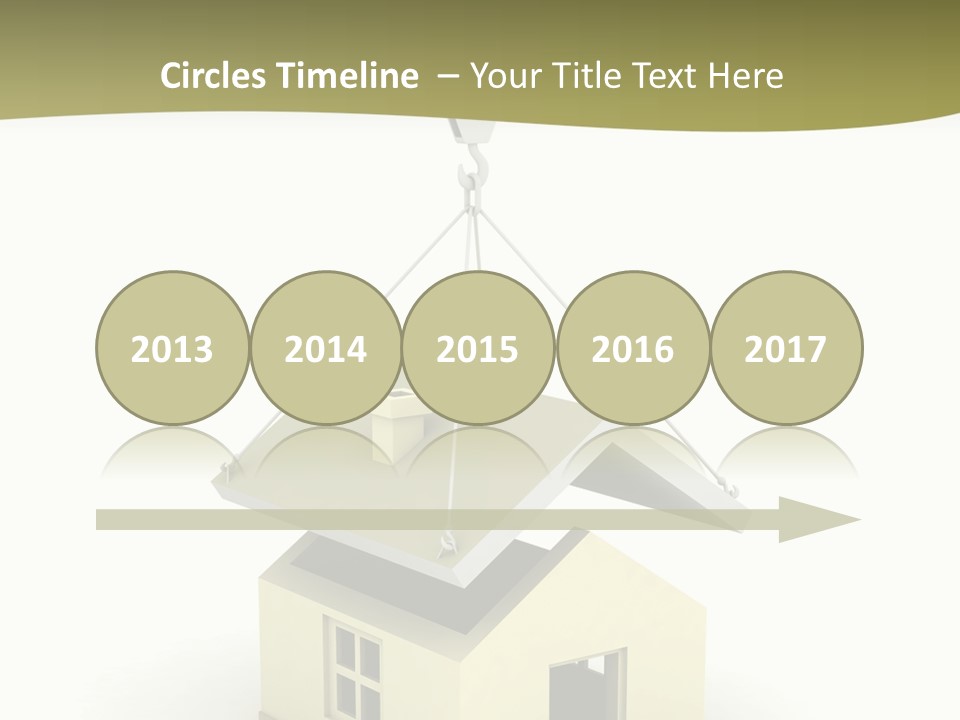 Building Of House PowerPoint Template