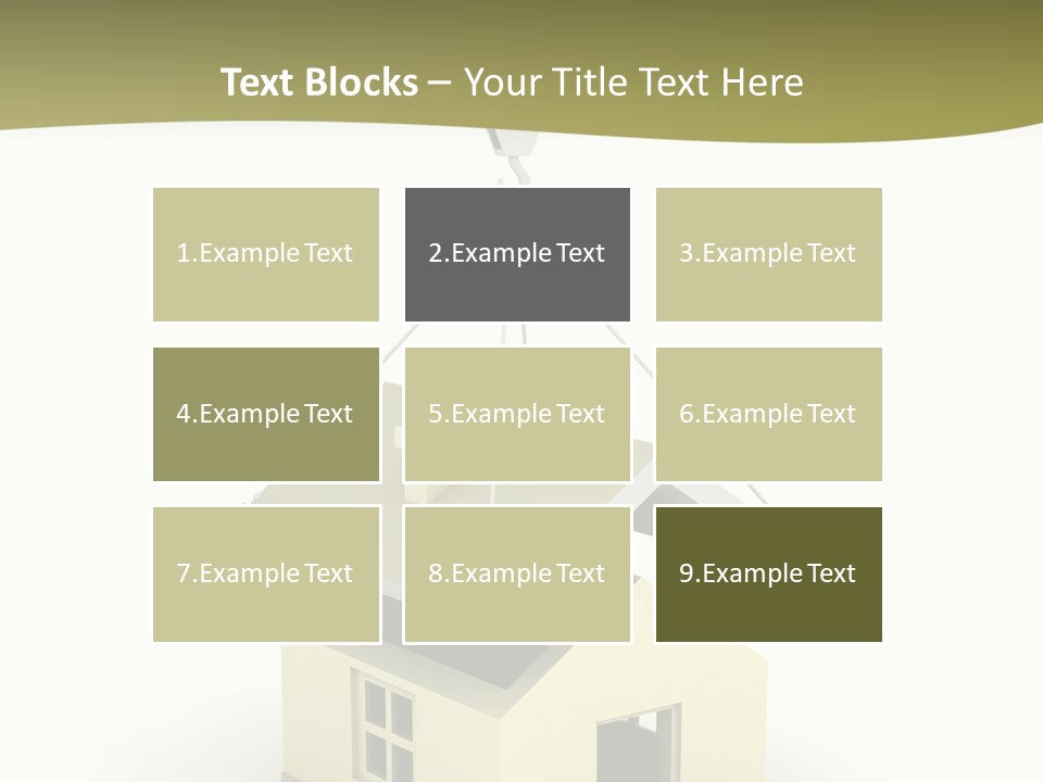 Building Of House PowerPoint Template