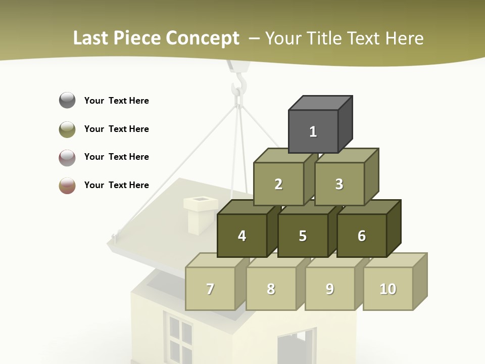 Building Of House PowerPoint Template