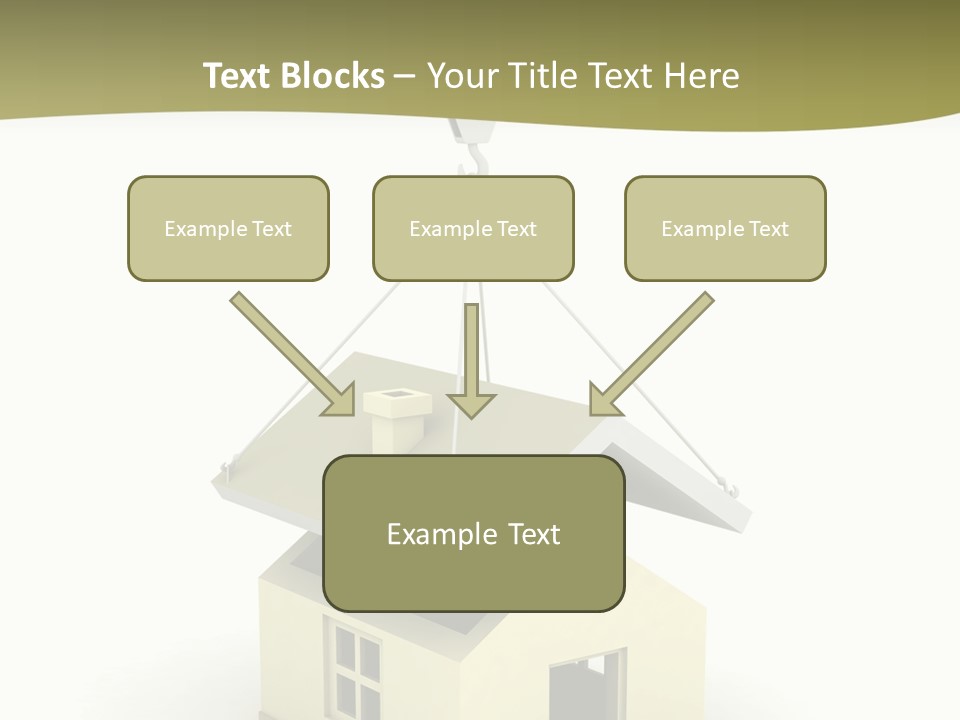 Building Of House PowerPoint Template