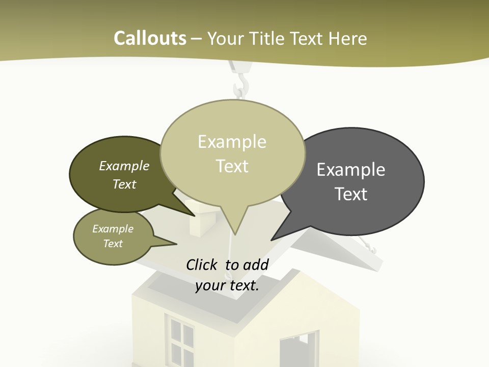 Building Of House PowerPoint Template
