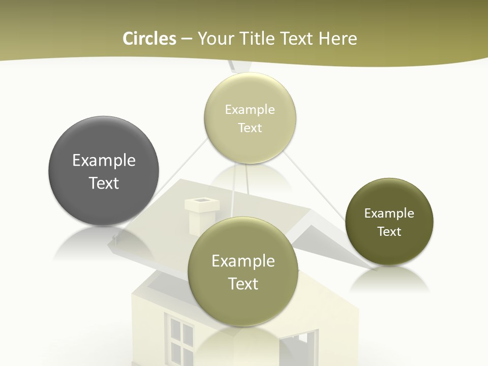 Building Of House PowerPoint Template