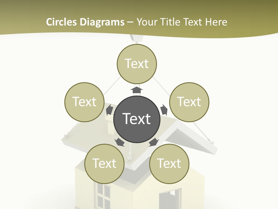 Building Of House PowerPoint Template