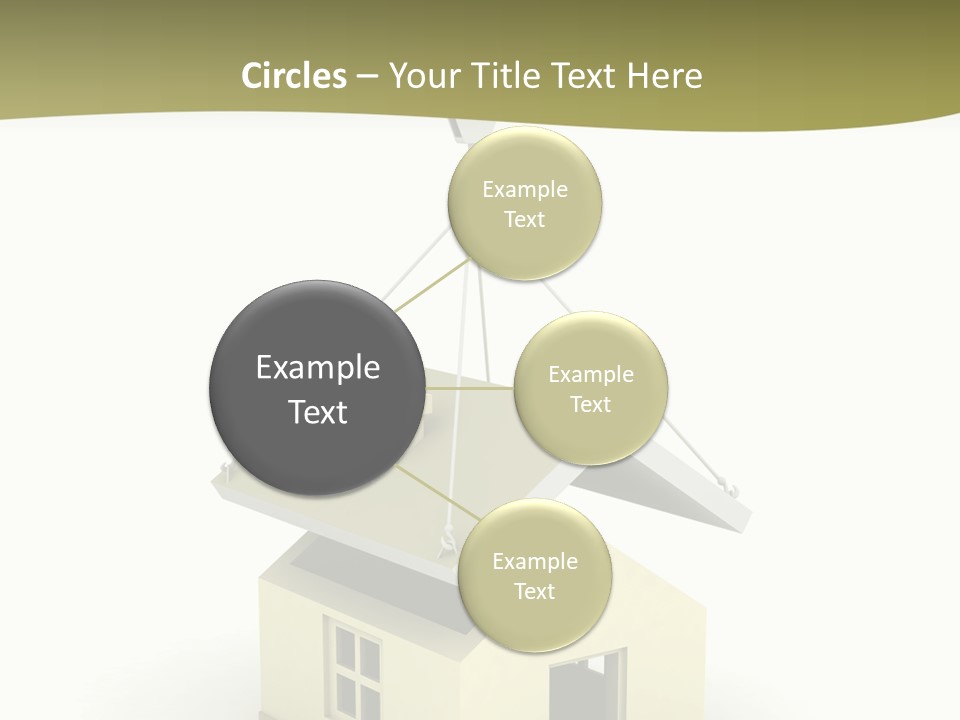 Building Of House PowerPoint Template