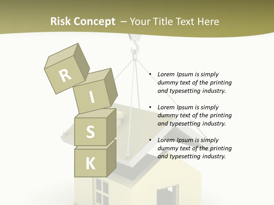 Building Of House PowerPoint Template