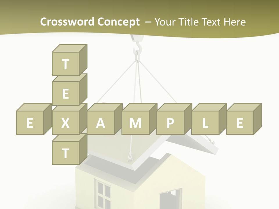 Building Of House PowerPoint Template