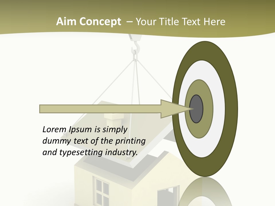 Building Of House PowerPoint Template
