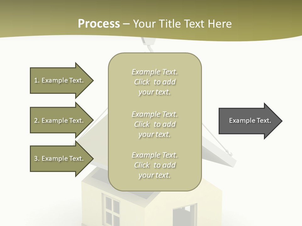 Building Of House PowerPoint Template