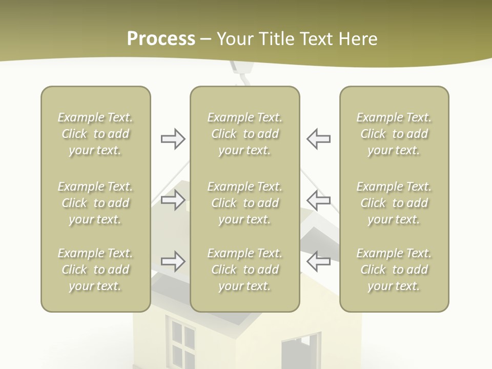 Building Of House PowerPoint Template