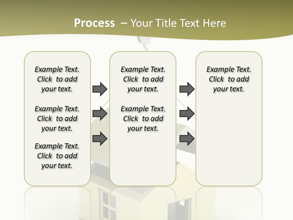 Building Of House PowerPoint Template