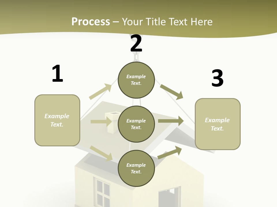 Building Of House PowerPoint Template