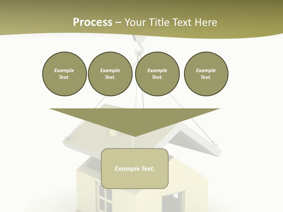 Building Of House PowerPoint Template