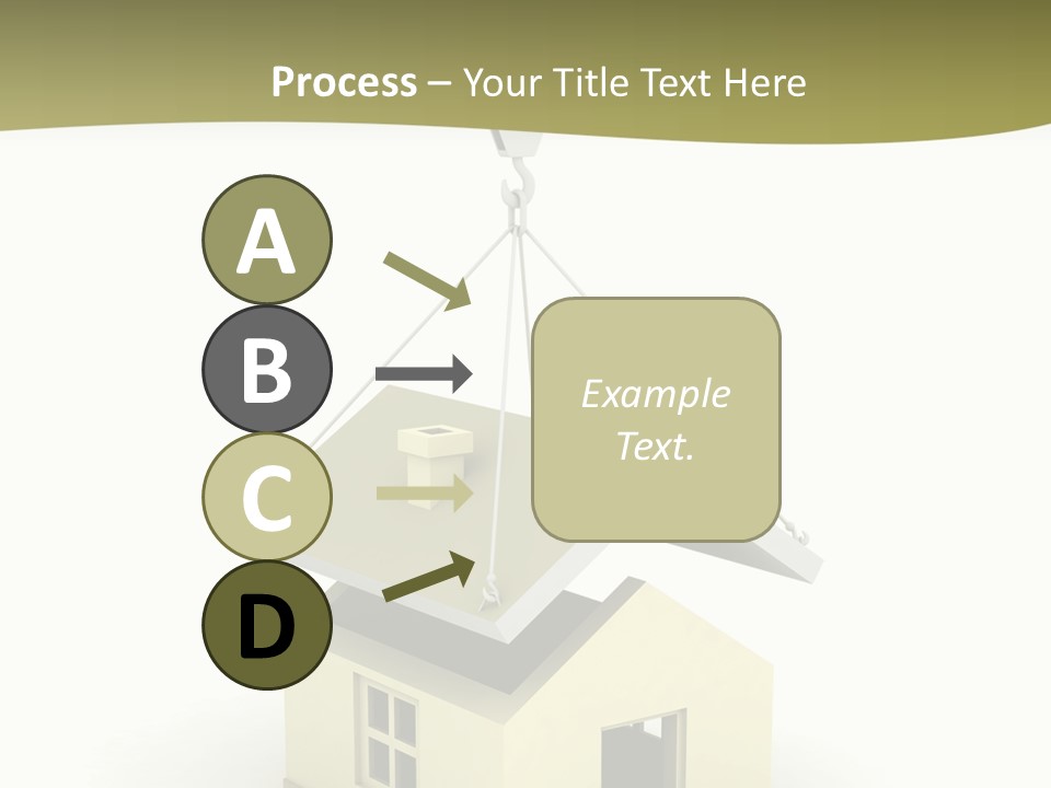Building Of House PowerPoint Template