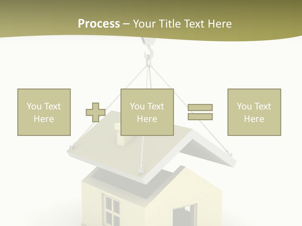 Building Of House PowerPoint Template