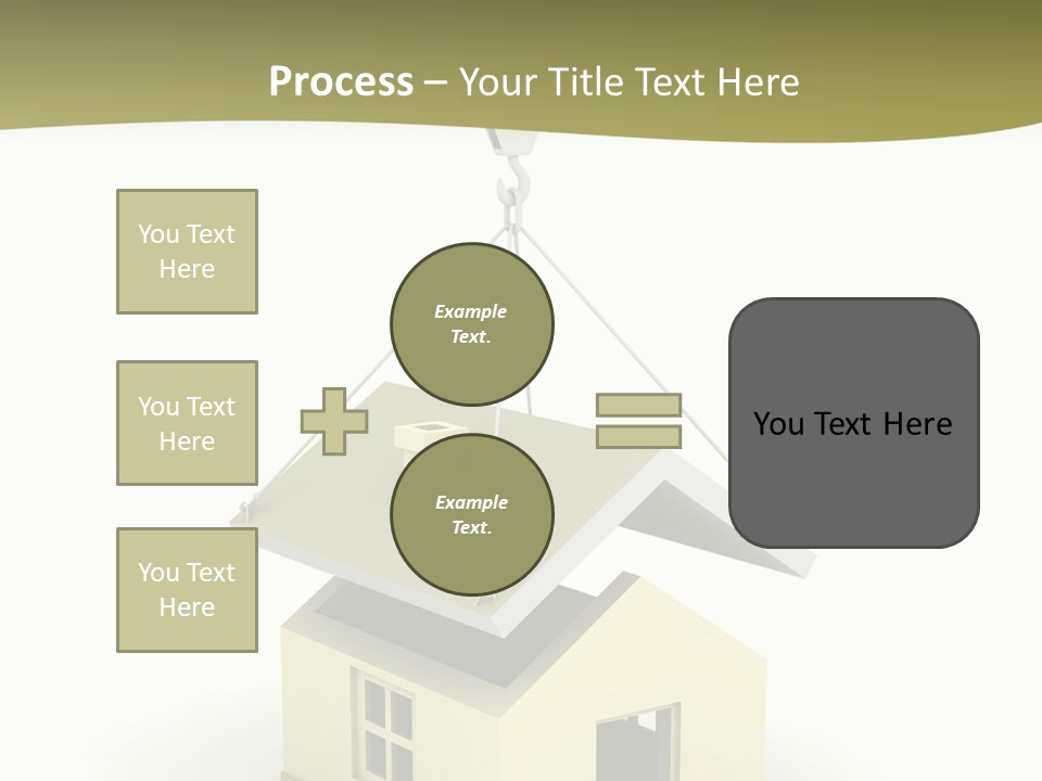 Building Of House PowerPoint Template