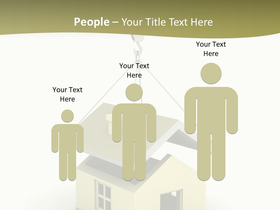 Building Of House PowerPoint Template