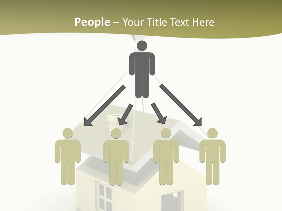 Building Of House PowerPoint Template