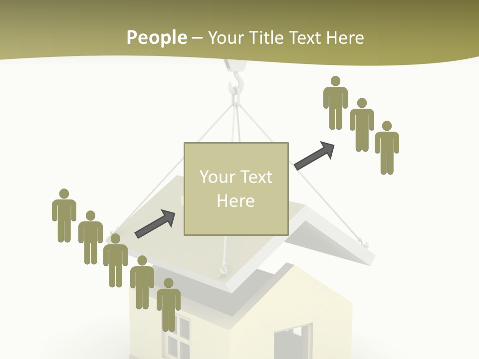 Building Of House PowerPoint Template