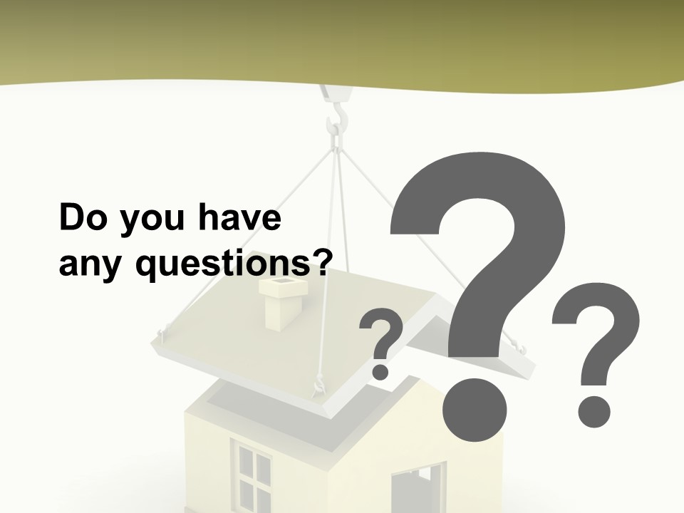 Building Of House PowerPoint Template