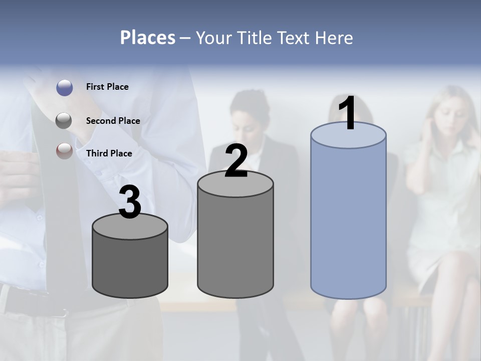 Professionals Preparing For Job Interview PowerPoint Template
