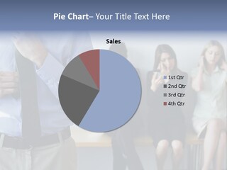 Professionals Preparing For Job Interview PowerPoint Template