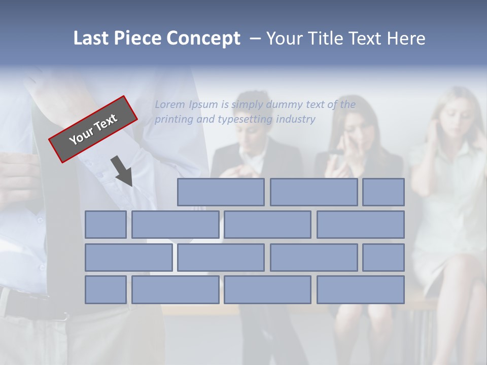 Professionals Preparing For Job Interview PowerPoint Template