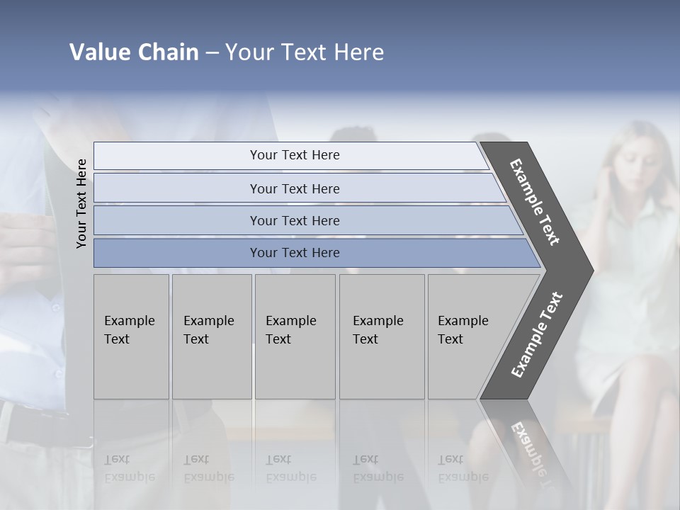 Professionals Preparing For Job Interview PowerPoint Template
