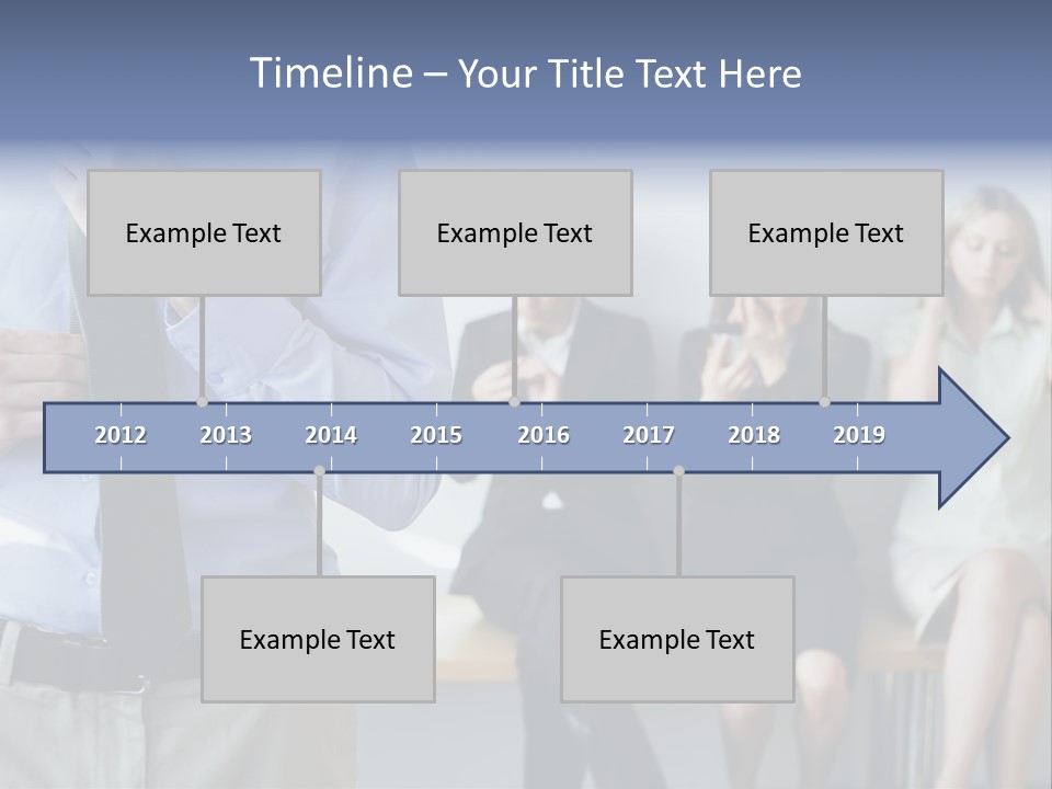 Professionals Preparing For Job Interview PowerPoint Template
