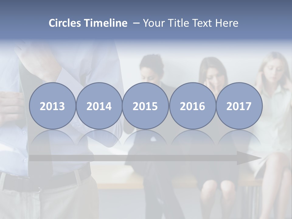 Professionals Preparing For Job Interview PowerPoint Template