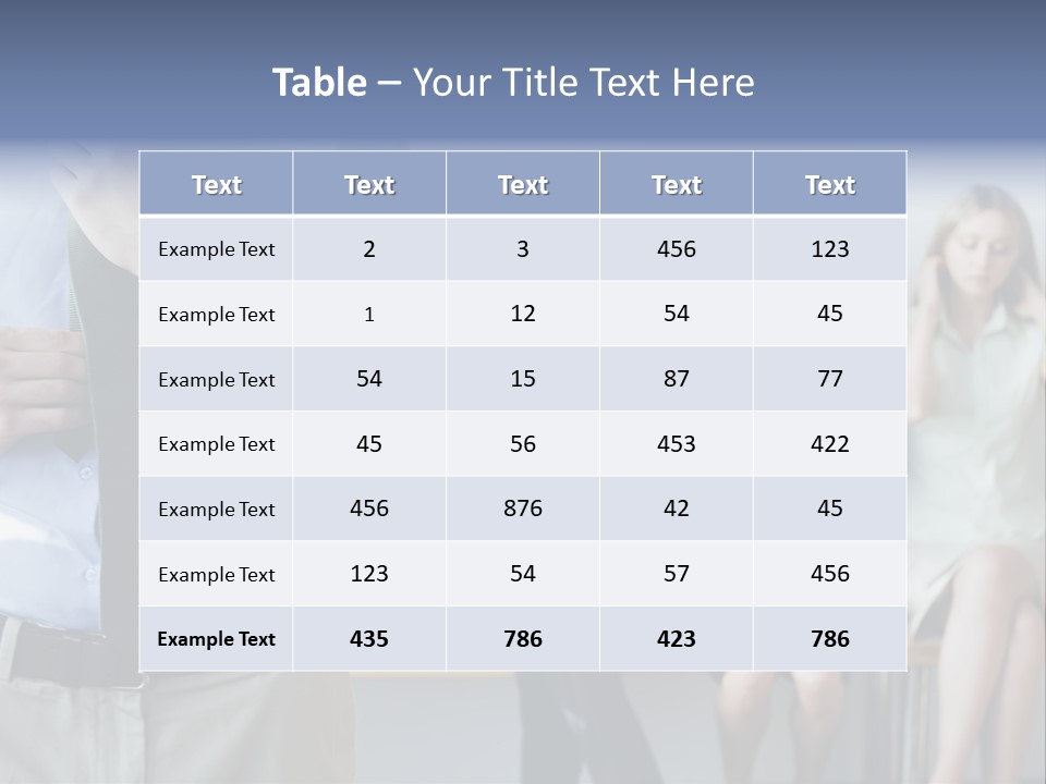 Professionals Preparing For Job Interview PowerPoint Template