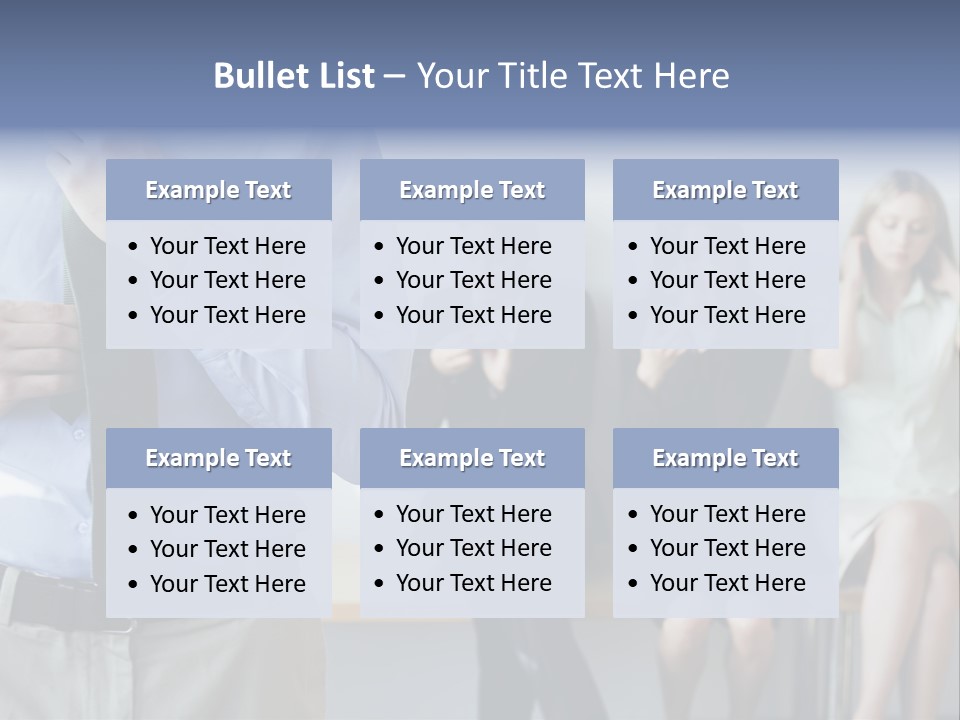 Professionals Preparing For Job Interview PowerPoint Template