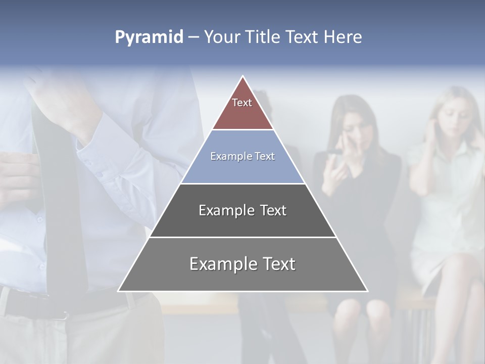 Professionals Preparing For Job Interview PowerPoint Template