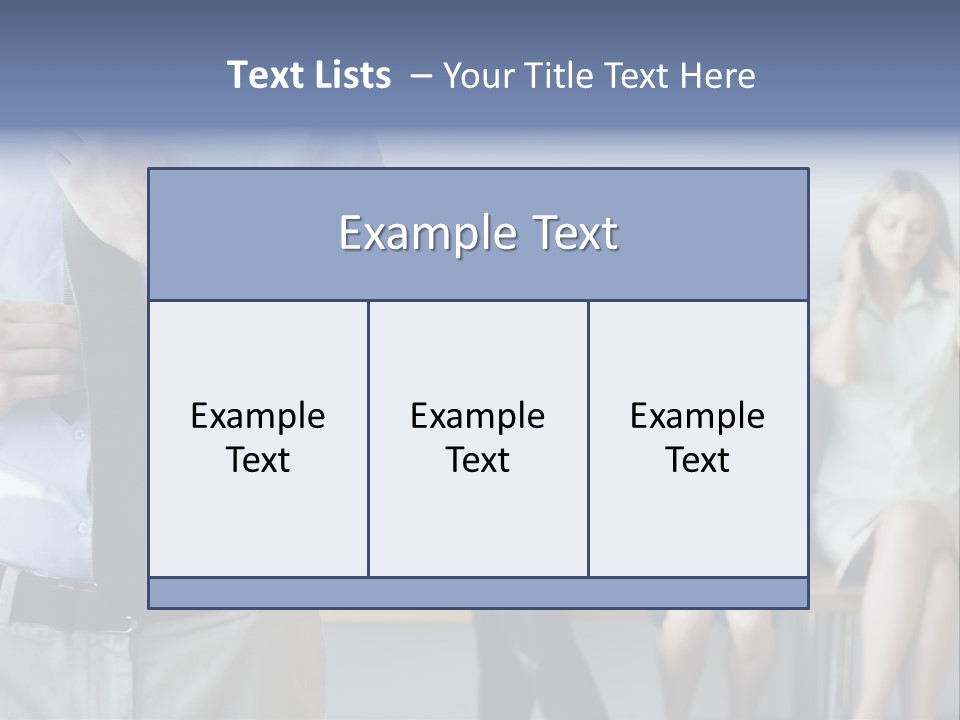 Professionals Preparing For Job Interview PowerPoint Template