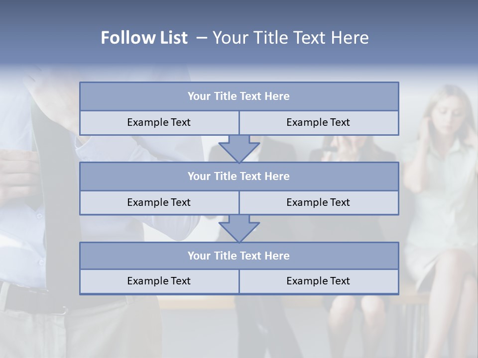 Professionals Preparing For Job Interview PowerPoint Template