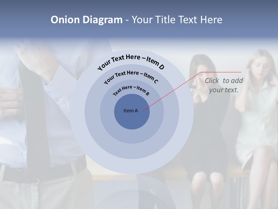 Professionals Preparing For Job Interview PowerPoint Template
